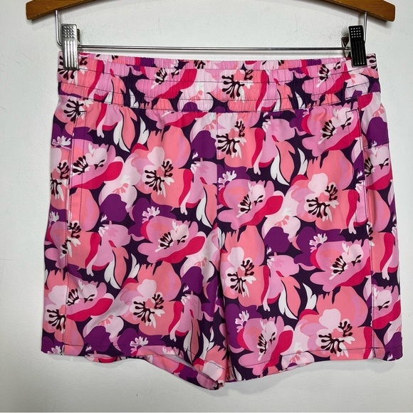 Eddie Bauer Marina Amphib shorts pink purple floral pattern size XS - Picture 4 of 8